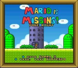 Mario is Missing! Done Right