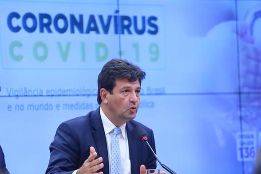 Ministério supõe transmissão comunitária do novo Coronavírus