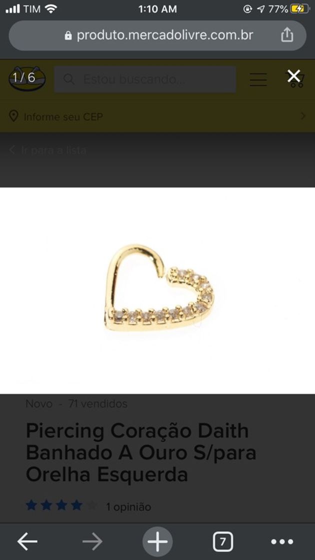 Fashion Piercing da ORELHA (daith)