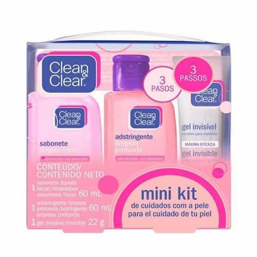 Mini kit clean e clear