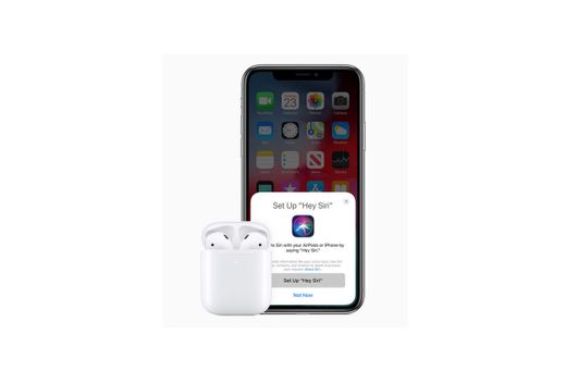 Apple AirPods con estuche de carga inalámbrica