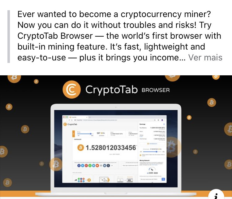 App Browser CryptoTab 