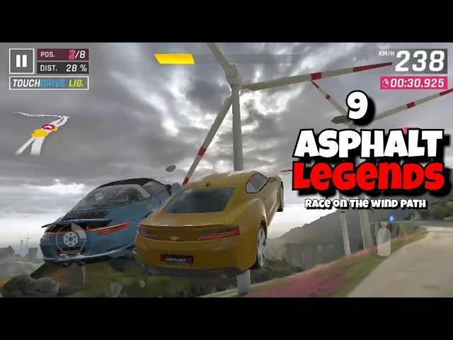 Moda Asphalt 9 legends corrida no caminho do vento