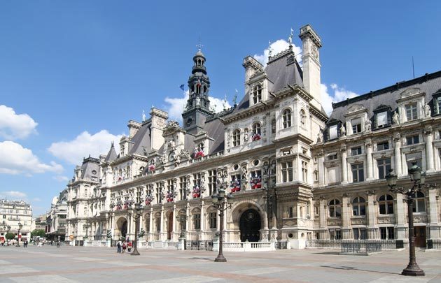 Lugar Hôtel de Ville