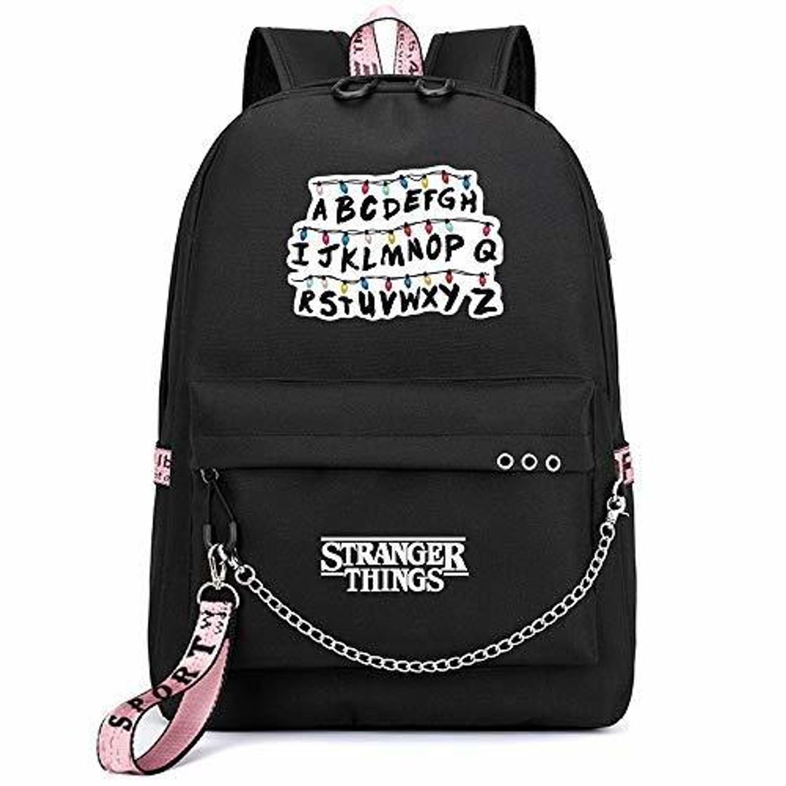 Electrónica Mochila Stranger Things Escolar, Stranger Things 3 Mochila de Impresión 3D Stranger