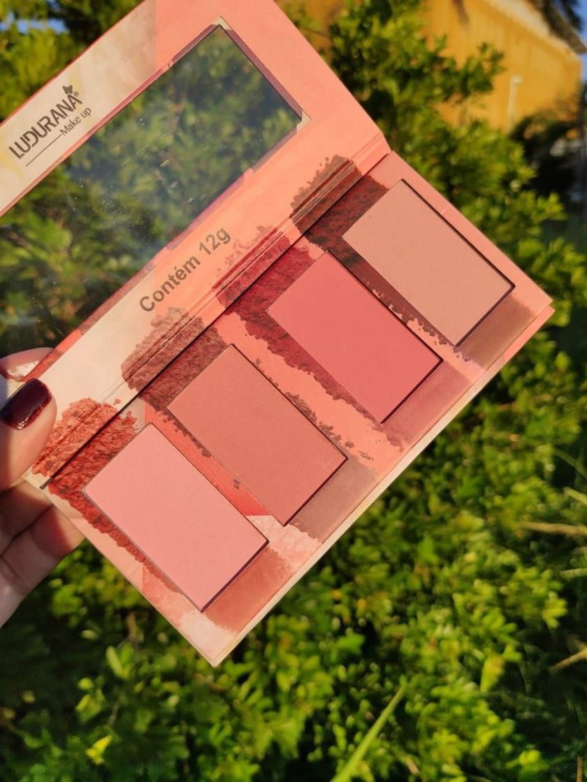 Moda Paleta de blush, ludurana. 