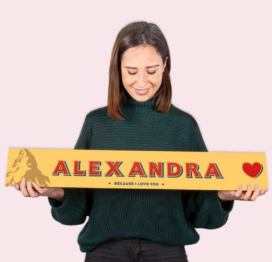 Fashion Toblerones gigantes e personalizados