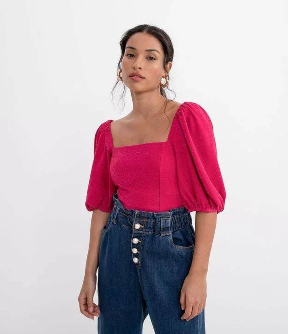 Fashion Blusinha rosa 