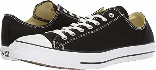 Social Converse Chuck Taylor All Star Ox, Zapatillas Unisex adulto, Negro