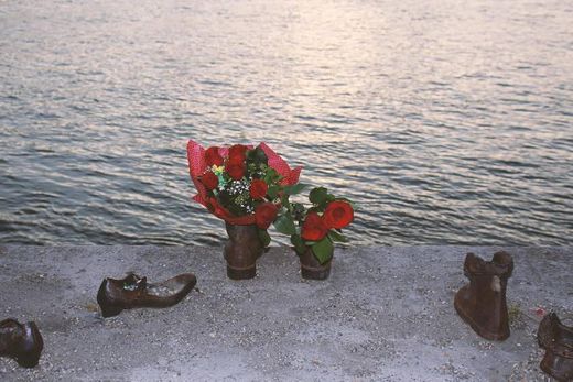 Shoes on the Danube Bank