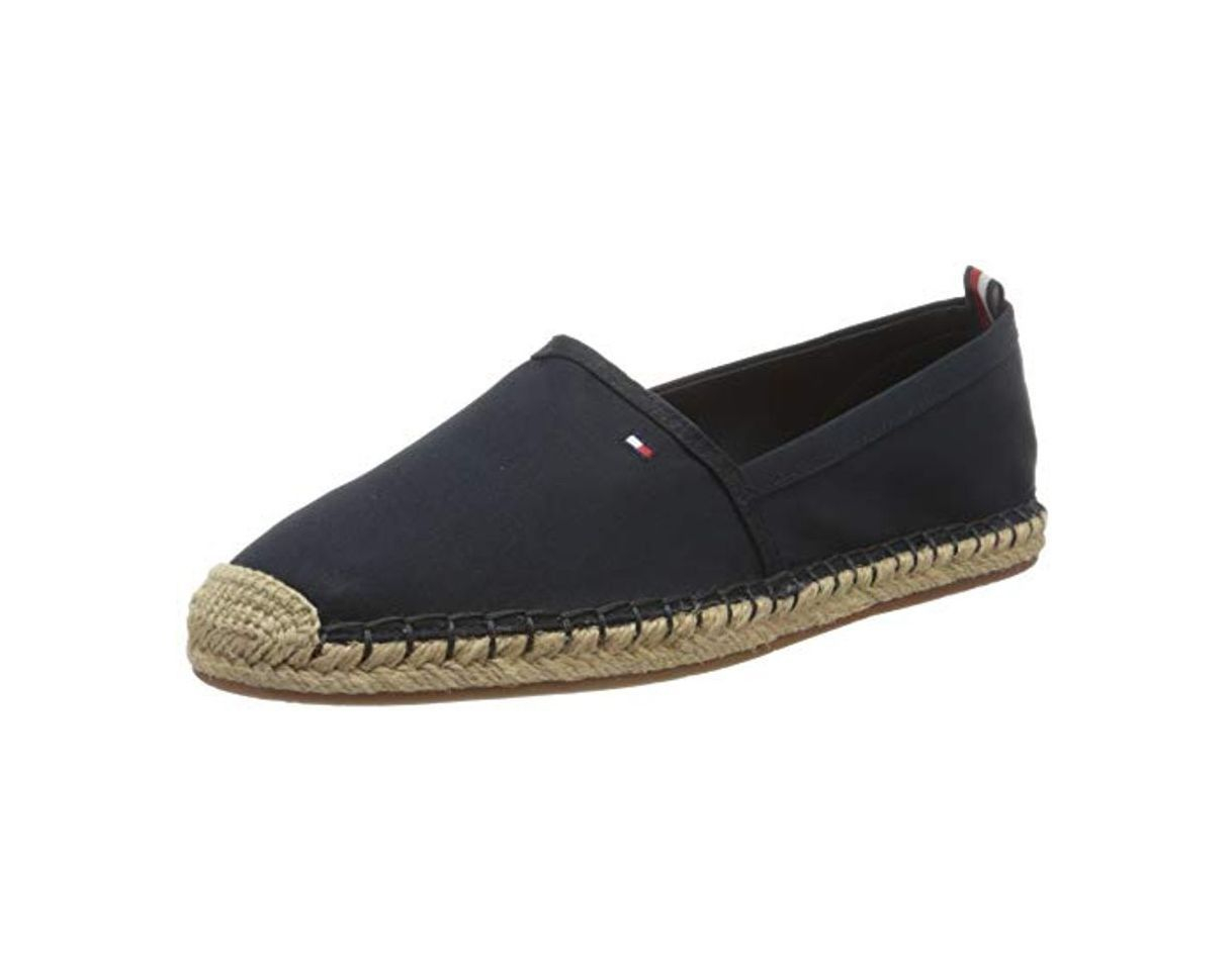 Producto Tommy Hilfiger Basic Tommy Flat Espadrille, Zapatos de tacón con Punta Abierta