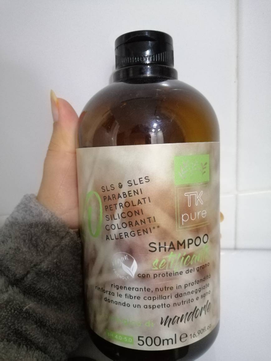 Producto Champú Setificante 100% Vegano TK pure

