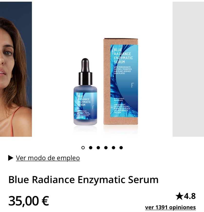 Fashion Blue Radiance Enzymatic Serum