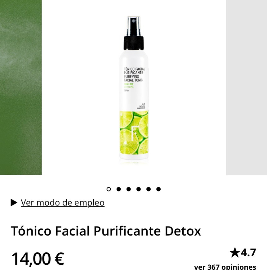 Fashion Tónico Facial Purificante Detox