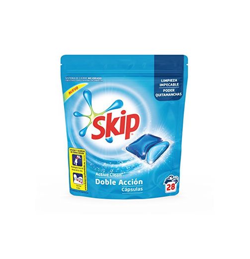 Skip Active Clean Detergente Cápsulas para Lavadora