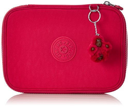 Kipling 100 Pens Estuche Grande, Rosa