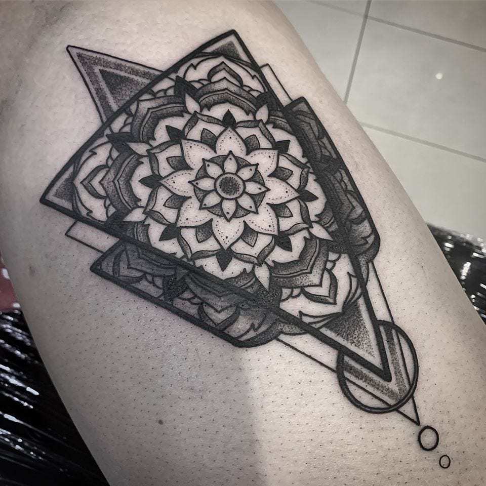 Fashion Tatto mandala