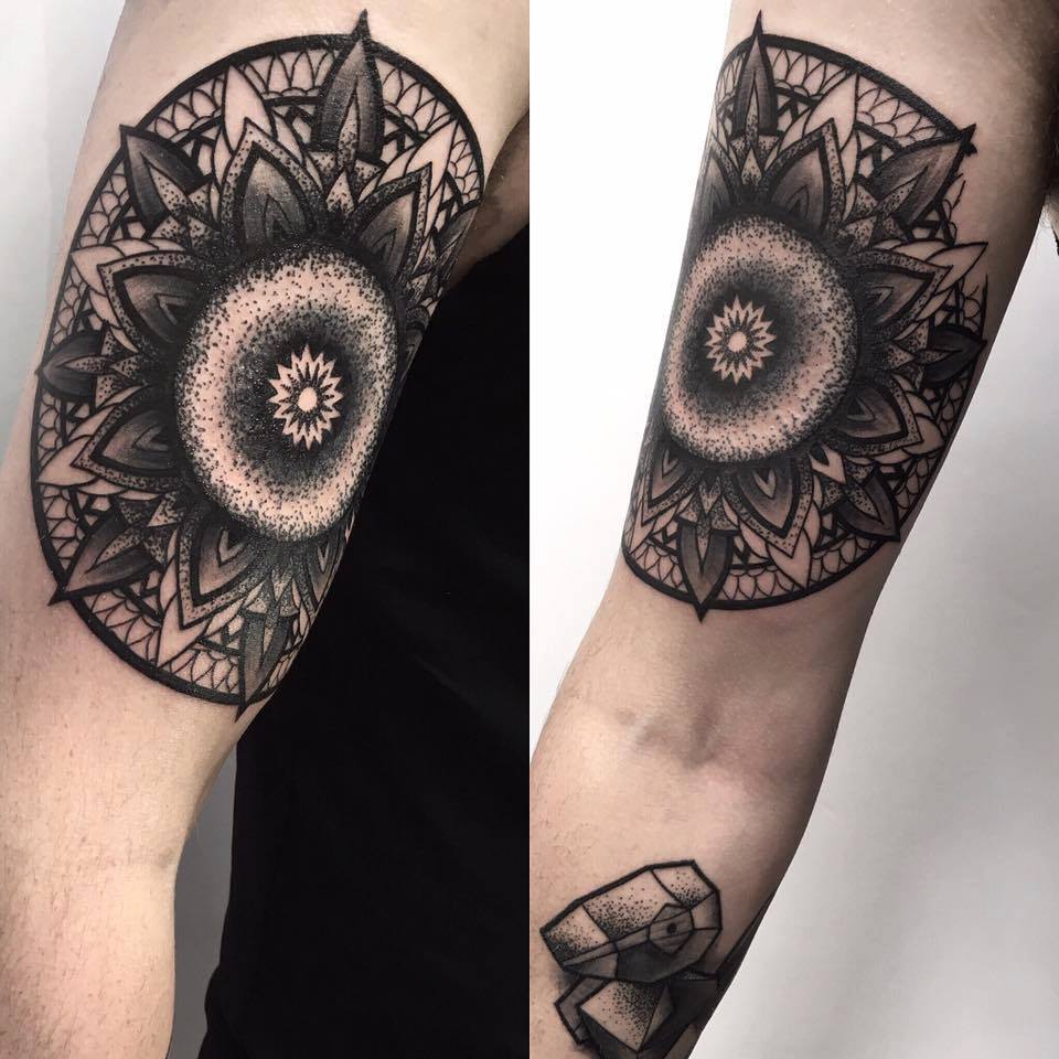 Fashion Tatto mandala