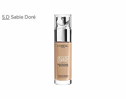 Beauty L 'Oréal Paris Accord Parfait fluido 5.d arena dorado