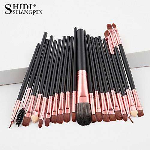 Productos WWLZ 20 PCS Pinceles de Maquillaje Sombra de Ojos Rouge Lipstick Liquid   Mascara