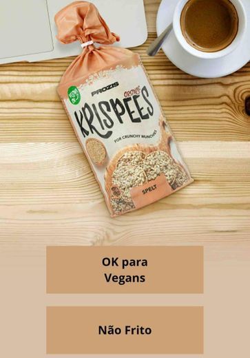 Moda Organic Krispees, cobiça o krocante