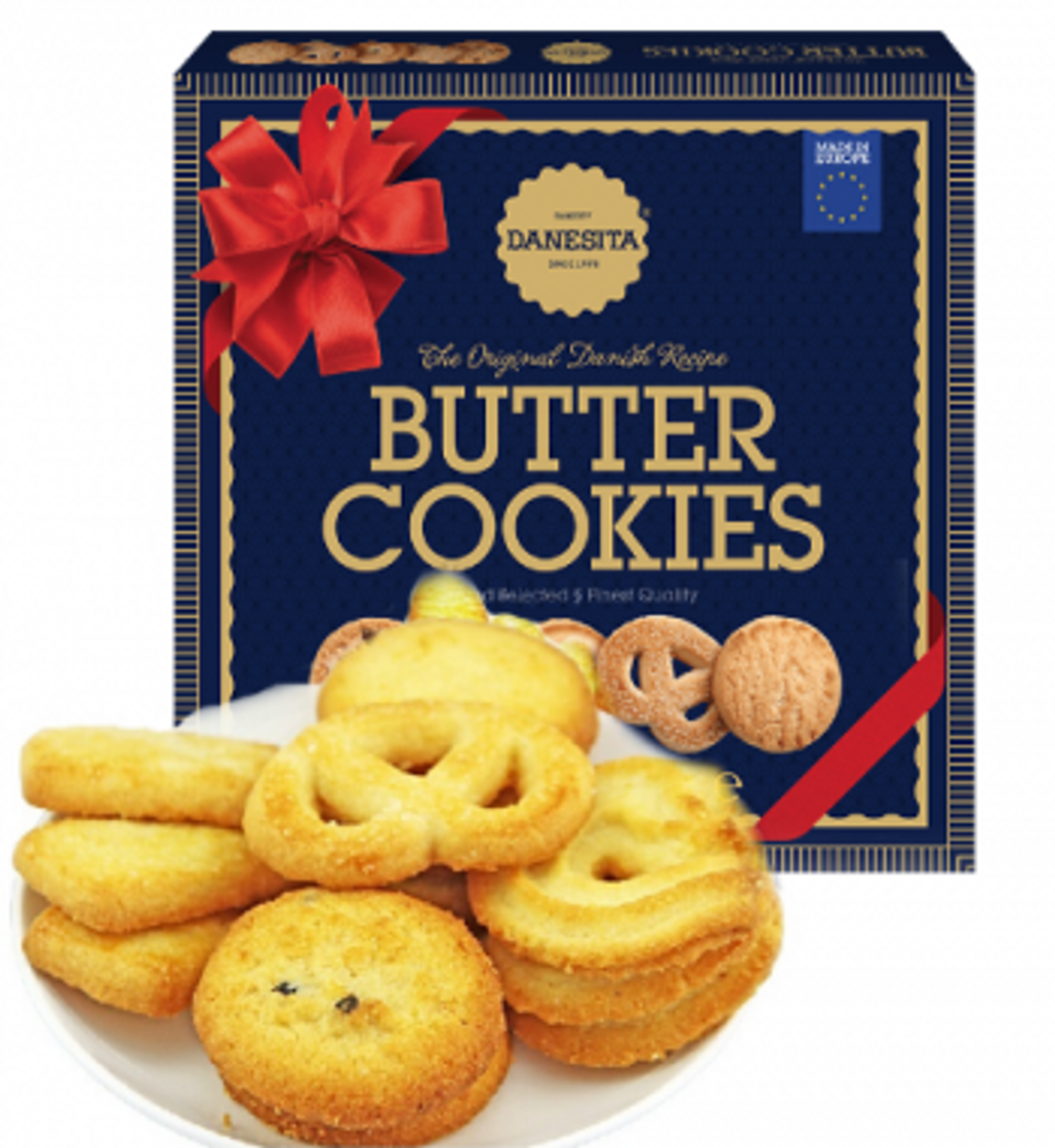 Moda Danesita Butter Cookies Seleção Biscoitos de Portugal | Karamell ...