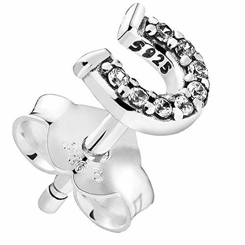 Product Pandora Pendientes de botón Mujer Plata esterlina No aplicable