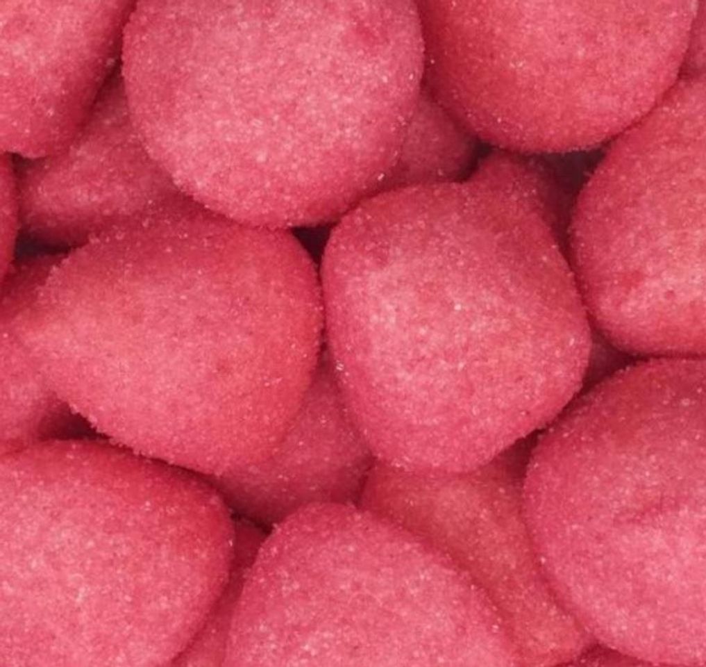 Social Gomas Bolas De Marshmallow Com Sabor A Morango 100G
