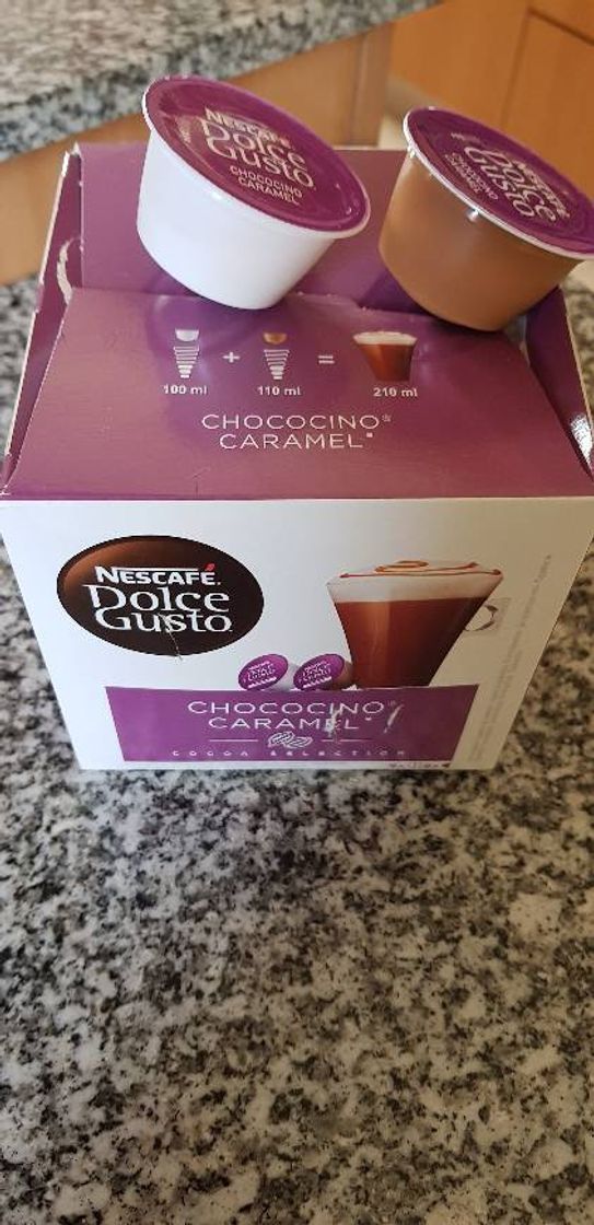 Product NESCAFÉ Dolce Gusto Café Chococino Caramel, Pack de 3 x 16 Cápsulas