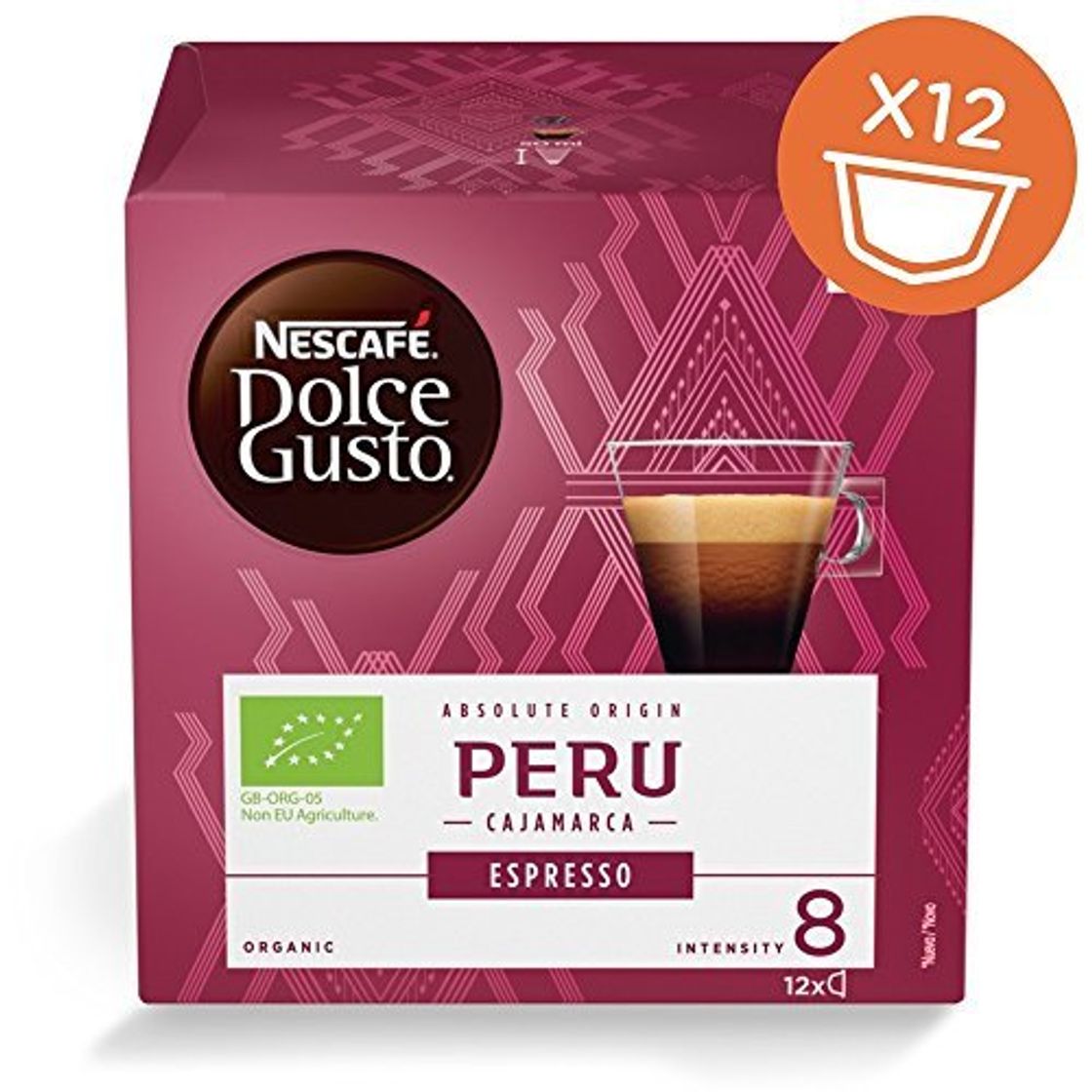 Product Nescafe DOLCE GUSTO Pods/Cápsulas – Orgánico Peru Cazamara