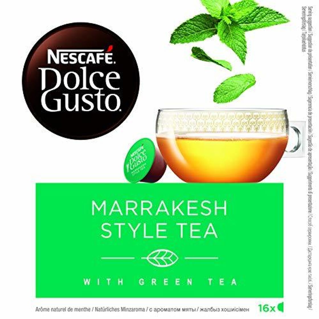 Place NESCAFÉ Dolce Gusto Marrakesh Style Tea, Pack de 3 x 16 Cápsulas