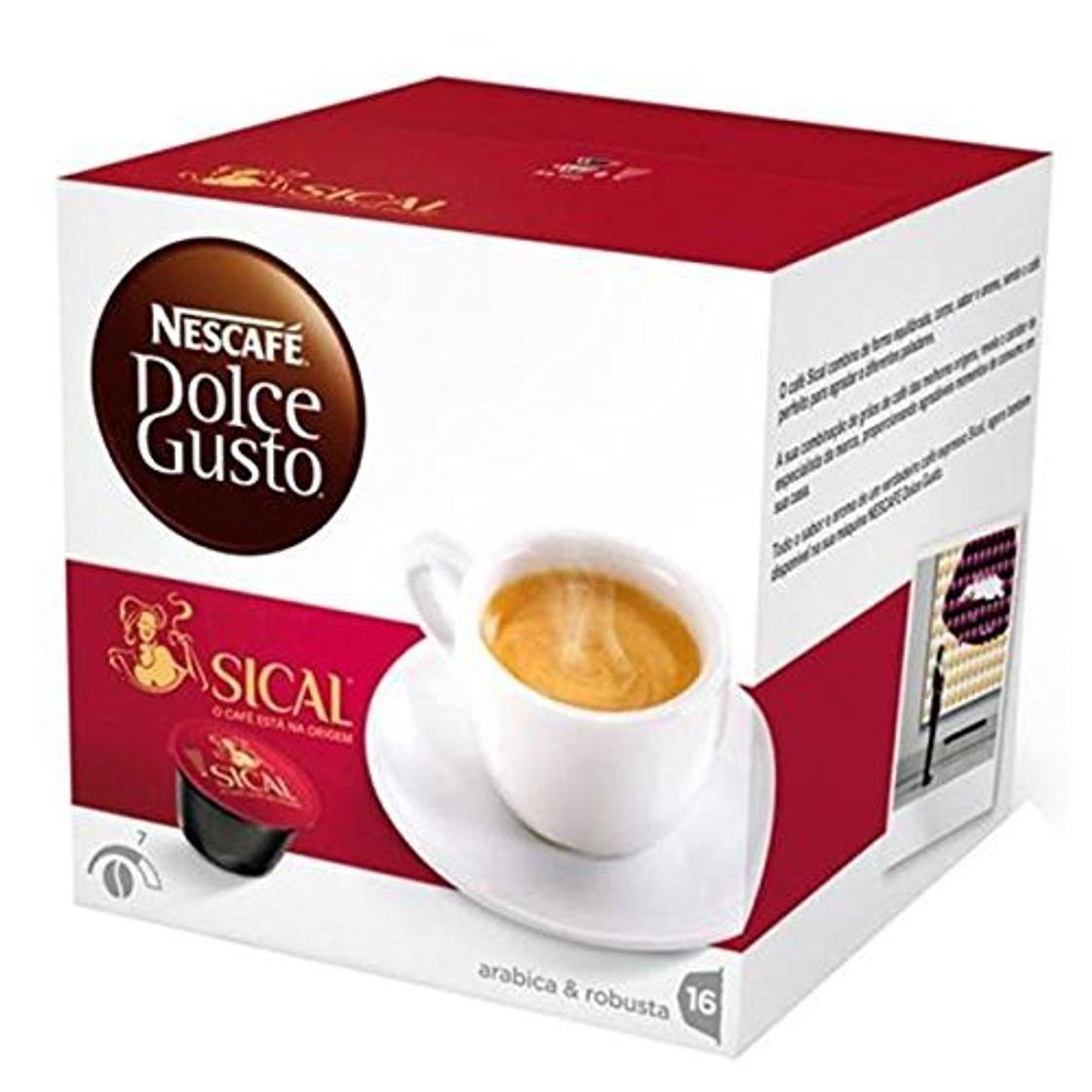 Products Cápsulas Caffe 'Nescafe Dolce Gusto Sical