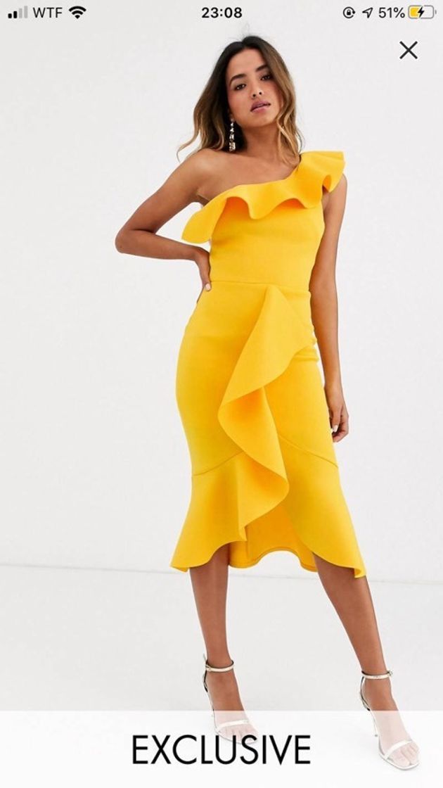 Social Vestido cerimónia Asos