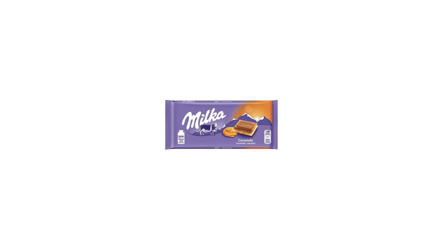 Social Milka caramelo 