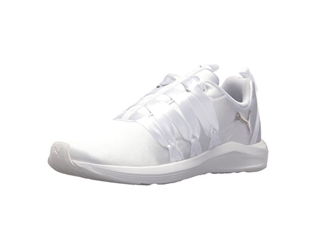 Social Puma Prowl Alt Satin Wn - Zapatillas para Mujer, Blanco