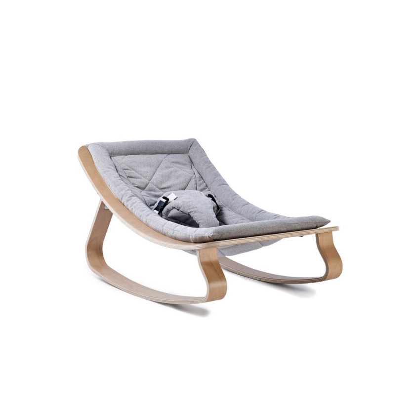 Product Baby Rocker LEVO with Sweet Grey cushion

