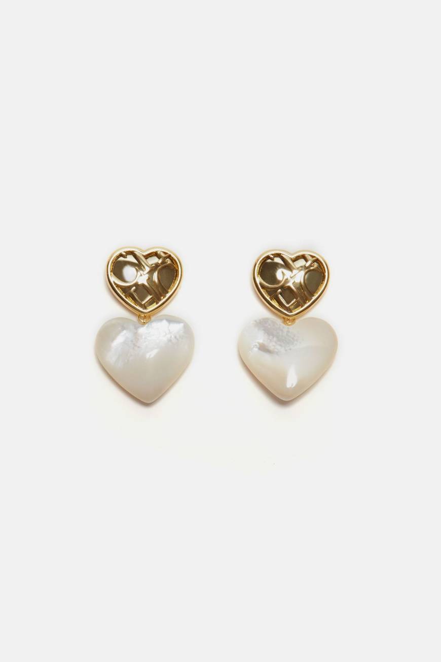 Products CH MOON LOVE DROP EARRINGS brincos moda

