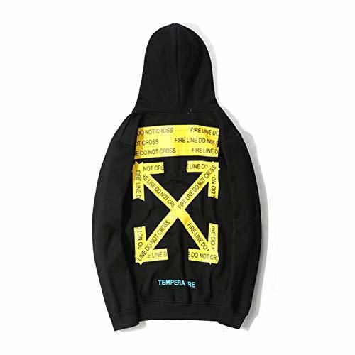 Off OW Hoodie Plus Velvet Street OW Sweater Hoodie for Men/Women