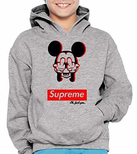 The Fan Tee Sudadera de NIÑOS Divertidas Mickey Supreme Dope 14-15 Años