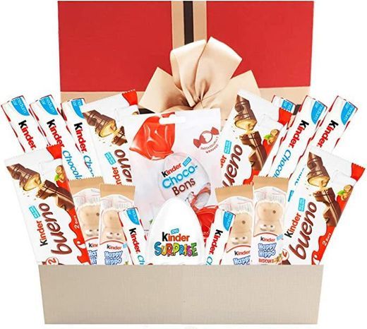 Social Caja de regalo de chocolate Kinder Variedad Caja de selección de chocolate
