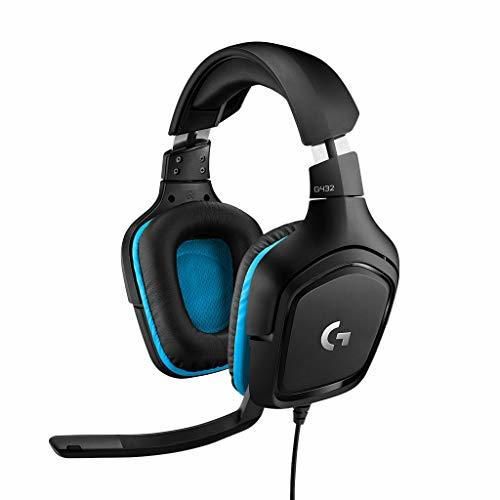 Logitech G432 - Auriculares Gaming con Cable