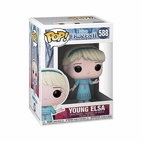 Funko- Pop Disney: Frozen 2-Young Elsa Figura Coleccionable, Multicolor