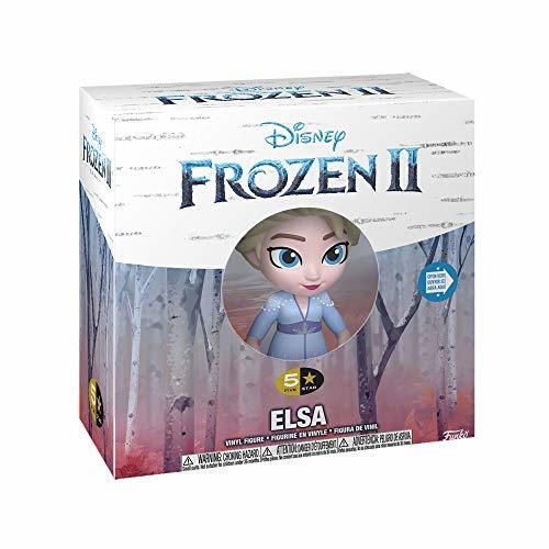 Funko- 5 Star: Frozen 2-Elsa Disney Figura Coleccionable, Multicolor