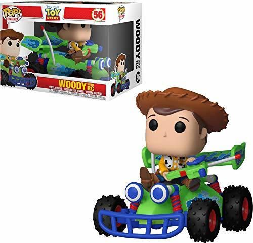 Funko Toy Story Pop Rides Woody w/RC, Multicolor, Talla Única