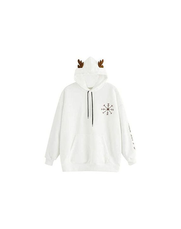 Social BTKD Mujer Sudaderas con Capucha con Capucha Letra Estampado Tunica Ropa Abrigos