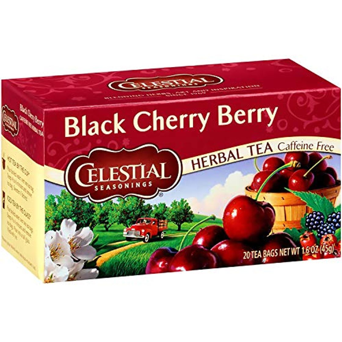 Producto Celestial Seasonings 20 Bags Fruit Tea Sampler Herbal Tea