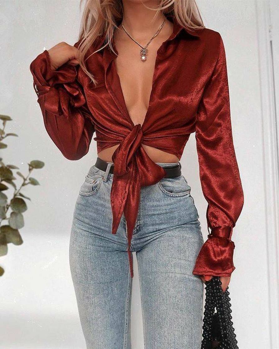 Moda Satin Shirt