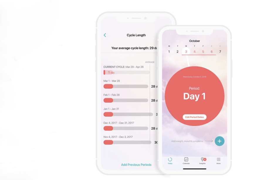 App Flo Health + Pregnancy tracker