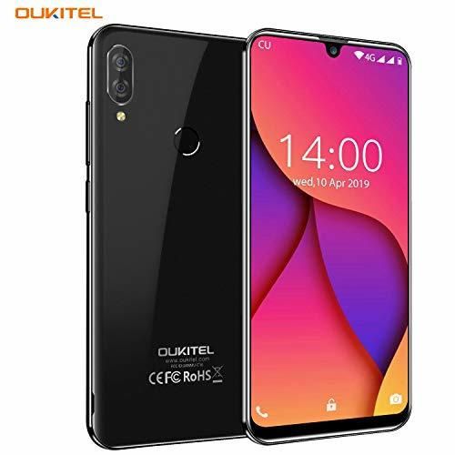OUKITEL C16 Pro Dual 4G Smartphone Libre, Android 9.0 Quad-Core Teléfono móvil,3GB