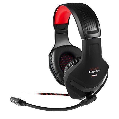 Mars Gaming MH2, auriculares, jack 3.5, Pc/Ps4